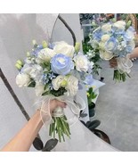 Wedding bride bouquet  silk simulation flower plastic Eternal Flower - $27.27 CAD+