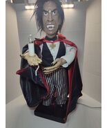 Vintage 1987 Telco Animated Large Dracula Vampire Halloween Statue Decor... - $79.19
