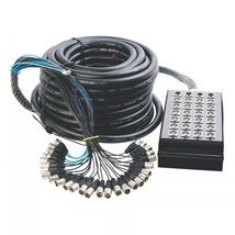 On Stage SNK244100V2 100&#39; 24 Channel x 4 Return Stage Snake XLR Connector - $10,969.90 MXN