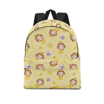 Beauty and the Beast Cute Belle Leisure Canvas Backpack Sport GYM Travel Daypack - £20.03 GBP
