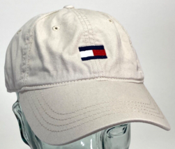 Tommy Hilfiger Hat-Tan-Flag Logo-Strapback-RN#77806 - £14.70 GBP