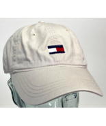 Tommy Hilfiger Hat-Tan-Flag Logo-Strapback-RN#77806 - £14.70 GBP
