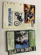 1997 1998 1999 Yamaha WR400FK Owners Service Repair Shop Manual Set OEM W Guide - £38.54 GBP