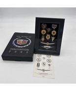 Cadillac Emblem Lapel Pin Framed Display 1902-2000 10 Piece Automotive H... - $135.38 CAD