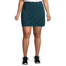 St. John&#39;s Bay Women&#39;s Mesh Active Skort Size 3X Zenith Teal NEW - £18.97 GBP