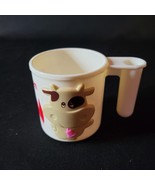 Vtg Mou Mou Farms Toothbrush Cup Tumbler Hakko Japan White Cow Kids Anim... - $282.54 MXN