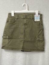 Girls&#39; Cargo Jeans Midi Skirt - Cat &amp; Jack™ - Color Green -- Size XXL - £3.12 GBP