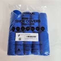 100 Disposable Shoe Covers Anti-Slip Overshoes Protective Non-woven Boot... - £10.22 GBP