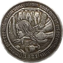 Moneda de fantasía alegórica 1921 - arte y simbolismo - $13.22