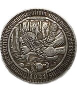Moneda de fantasía alegórica 1921 - arte y simbolismo - $18.55 CAD
