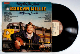 Boxcar Willie - King of the Road (1980) Vinyl LP • IMPORT • Best of, Mule Train - £13.25 GBP