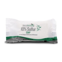 Dermaharmony 10% Sulfur with Tea Tree Oil Acne Bar Soap (4 oz) - £6.19 GBP