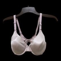 38C Shell Pink Olga 35179 Smooth Lift Satin Bra Free SHIP Tagless Discon... - £14.71 GBP