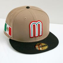 New Era Mexico 59Fifty Fitted Cap WBC Limited-Edition Khaki/Black/Gray - $89.96