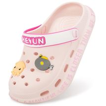 Azooken Kids Cute Clogs Slippers Pink Size 34 Lightweight Outdoor Shoes - $170.81 MXN