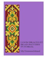 Bead Loom Vintage Motif 9 Multi-Color Bracelet Patterns PDF BP_117 - $93.60 MXN