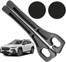 Double-Sided Car Seat Gap Filler with Coasters - Perfect for Subaru Cros... - $37.57
