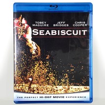 Seabiscuit (Blu-ray Disc, 2009, Widescreen) Like New !    Jeff Bridges - £6.03 GBP