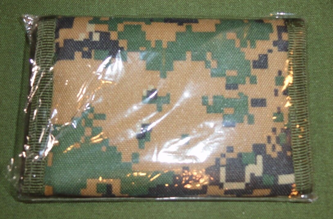 FOX OUTDOOR TACTICAL USMC MARINE CORPS WALLET WATERPROOF PROTECTION ID C... - $11.60