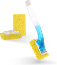 Dish Sponge W/Soap Dispenser Handle &amp; 2 Refill Sponges - Fillable Dish W... - $321.96 MXN