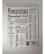 Scratch That Niche Scrapbook Stickers Kwanzaa Juneteenth MLK JR  - £3.95 GBP