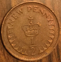 1981 Uk Gb Great Britain New 1/2 Penny Coin - £1.01 GBP