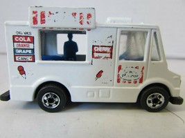 Mattel Hot Wheels 1983 White Good Humor Truck Made In Malaysia H2 - $3.62