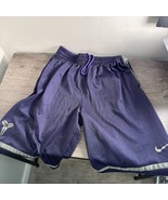 Nike Mens Purple Kobe Bryant Mamba Basketball Dri Fit Shorts Size M Medium - €25,73 EUR