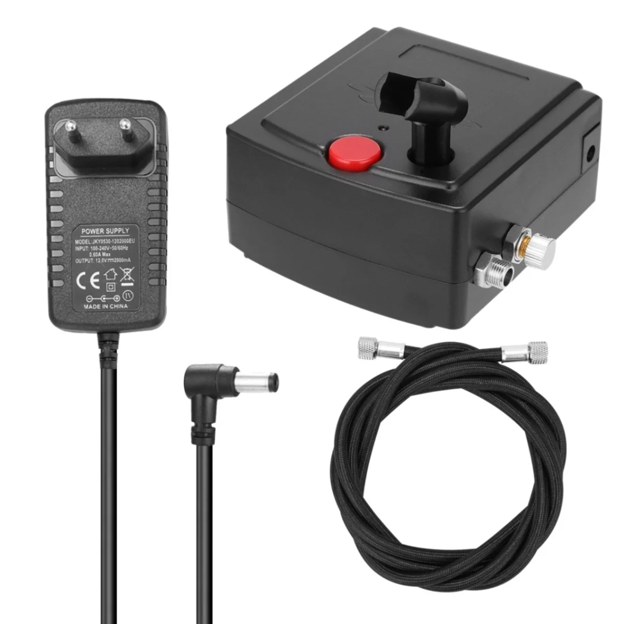 Professional Airbrush Air Compressor Kit Paint Spray  for Art Painting C... - $145.13