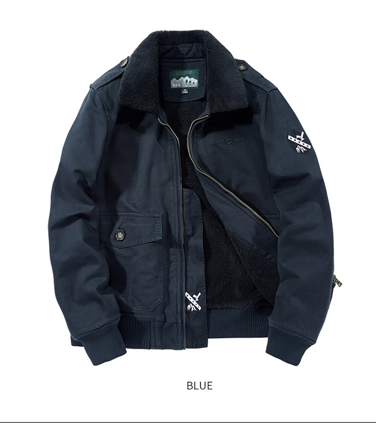  New Coats Outwear Windbreaker Men Jacke  Winter Jacket Men Thick  Liner  Cargo  - £222.94 GBP