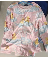 Nick &amp; Nora 100% Cotton Women&#39;s Medium Pajama Pink Ducks NWT Sleepwear V... - $205.80 CAD