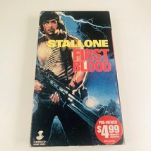 Vintage VHS Stallone First Blood - £6.05 GBP
