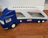 Little Tikes Big Blue Large Semi Truck Trailer Car Carrier Hauler Big # ... - £22.16 GBP