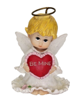 Vintage Holly Babes Angel Figurine Valentine Heart Love Be Mine Ruth Mor... - $12.19