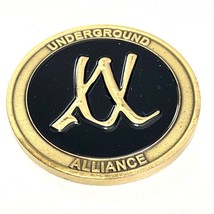 Underground Alliance 2in Brass Challenge Coin - £6.65 GBP