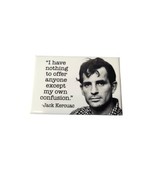 Jack Kerouac Confusion Quote Refrigerator Magnet 3&quot;x2&quot; - £5.58 GBP