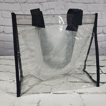 Stadium Approved Clear Tote Bags with Handles for Beach Concert 12x6x12&quot;... - £6.21 GBP