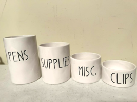 Ceramic Desktop Organizer Set image 2