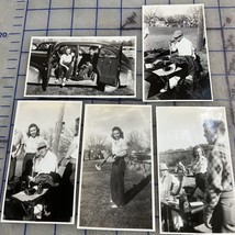 Vintage Photos 1947 Woman With RC Planes Event Austin Texas - $20.89