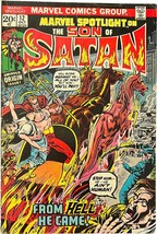 Marvel Spotlight 12 Son of Satan Mark, key: 1st appearance Son of Satan - £61.12 GBP