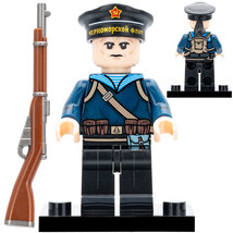 WWII Soviet Naval Infantry Sailor with Rifle 1pc Minifigure - $4.99