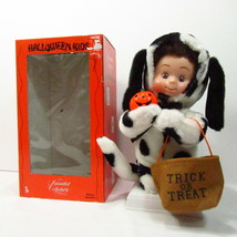 Santa&#39;s Best Halloween Kids Animated Collection Motionette Dalmatian-RARE - £74.31 GBP