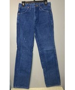 Wrangler Jeans - Men&#39;s Blue Straight Leg 100% Cotton Pants - Size 30X32 - £14.70 GBP