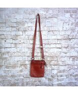 HOBO International Red Leather Crossbody Purse Boho Bag - $544.63 MXN