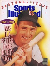 ORIGINAL Vintage Apr 16 1990 Sports Illustrated Ted Williams Newsstand - £22.91 GBP