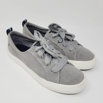 Sperry Womens Sneakers Sz 9 M Crest Vibe Griffin Shoes Casual Gray Canvas - £23.80 GBP