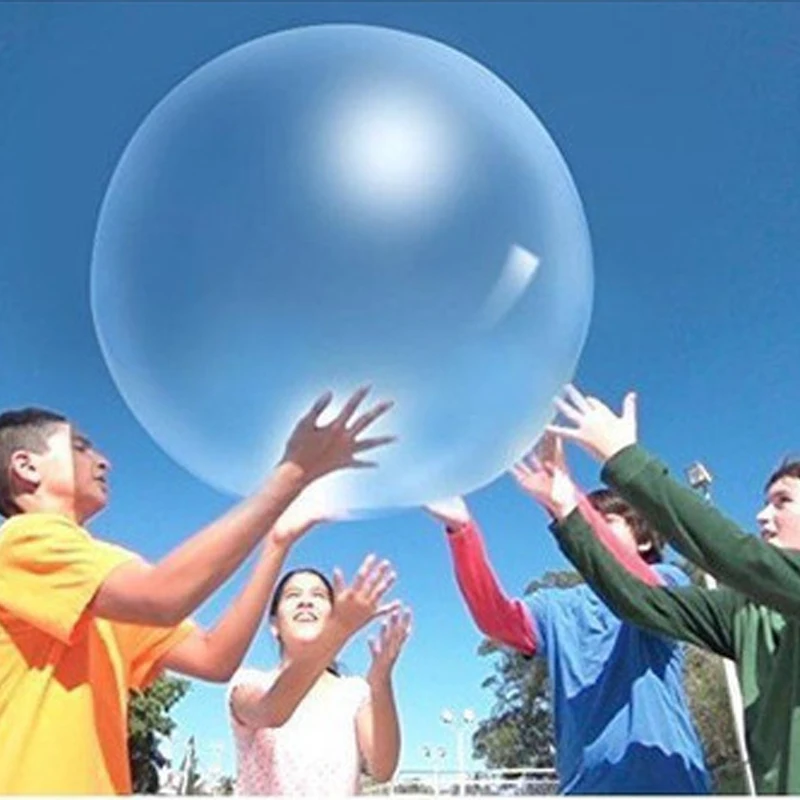 40/50/70cm Middle Inflatable Water Balloon Ball TPR Bubble Ball Without Air Pump - £8.11 GBP+