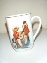Sour Note Vintage 1981 Norman Rockwell Coffee/Tea Mug Cup #23 - £7.75 GBP