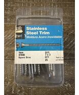 Stainless Steel Trim Square Drive 41940 7x3 25count - $10.77