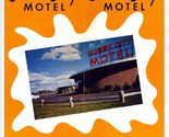 Queen City Motel Brochure Manchester New Hampshire 1950&#39;s - $21.75
